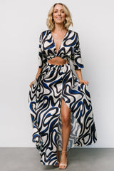 Stella Maxi Dress | Baltic Born Ivory Multi Print