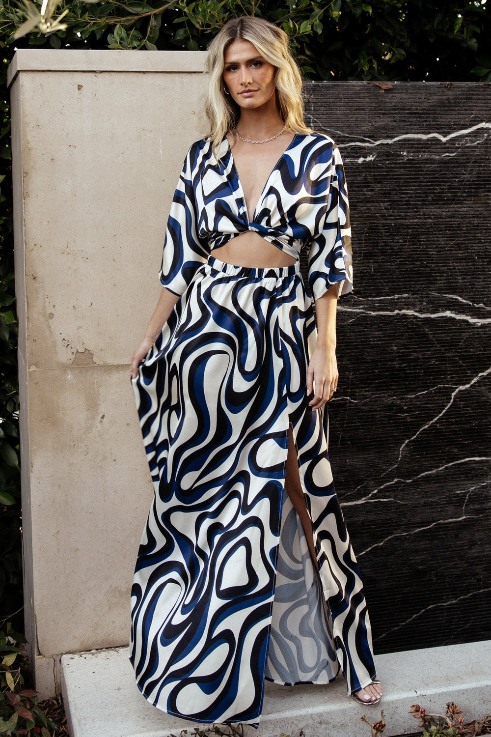 Stella Maxi Dress | Baltic Born Ivory Multi Print