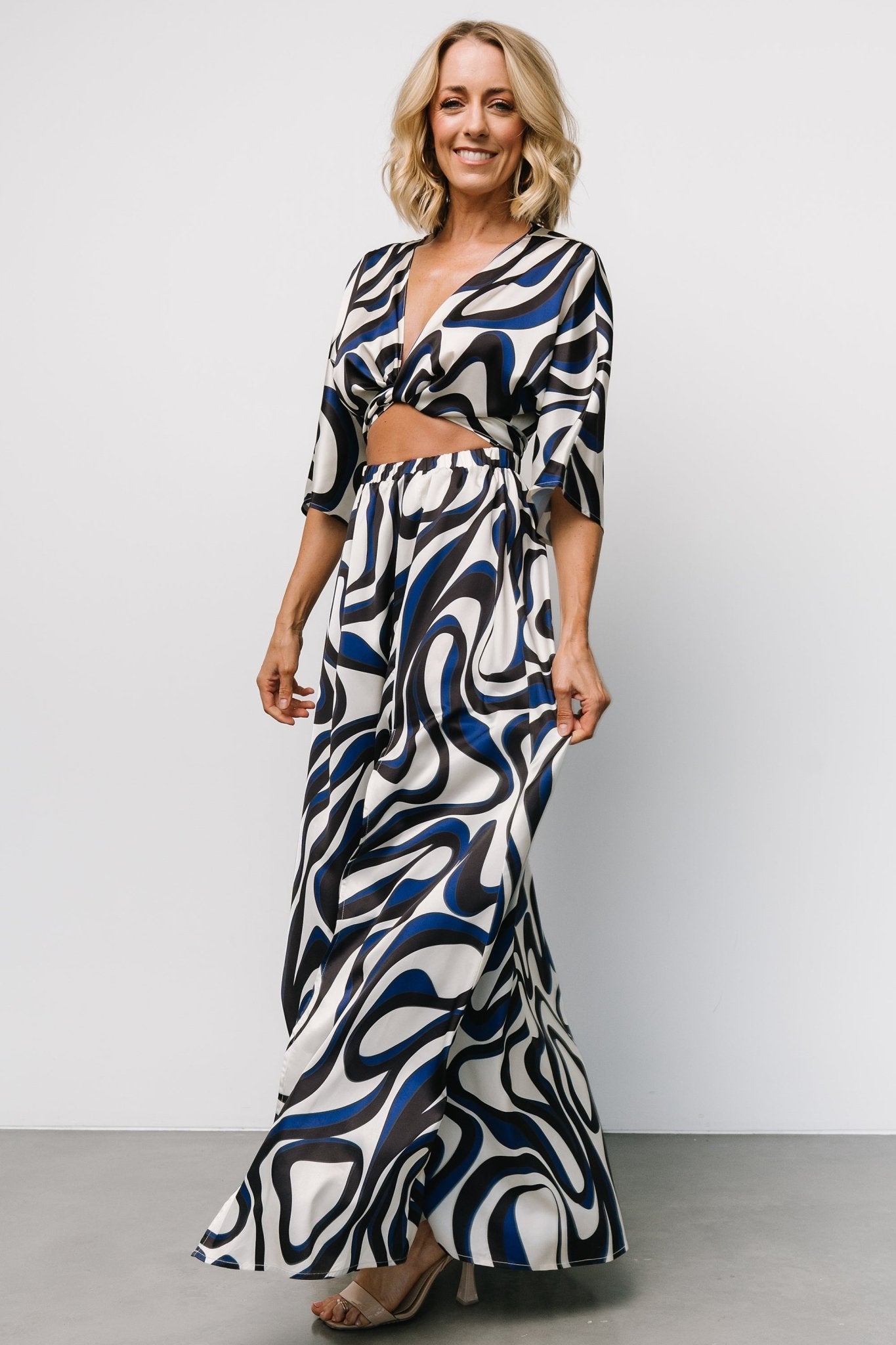 Stella Maxi Dress | Baltic Born Ivory Multi Print