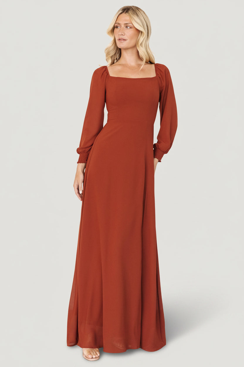 Giselle Maxi Dress | Baltic Born Rust