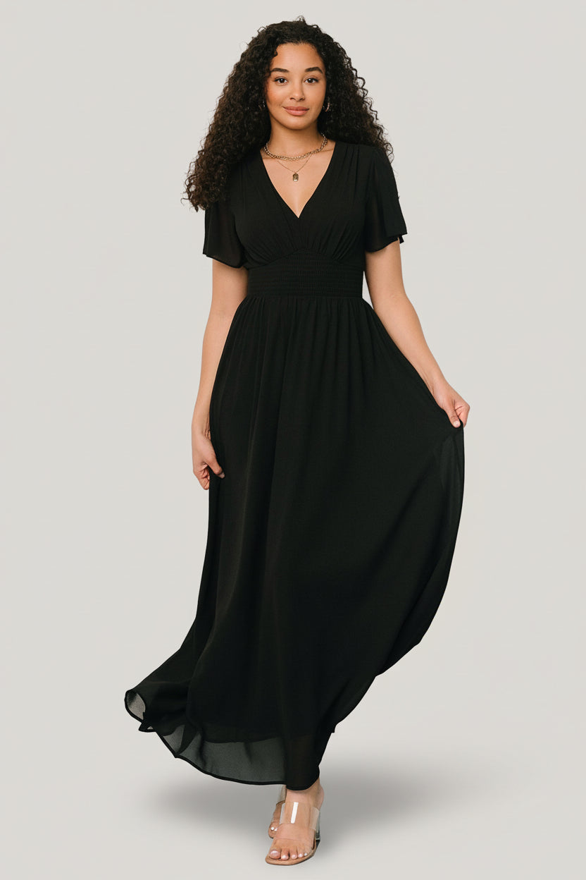 Birdie Maxi Dress | Baltic Born Black
