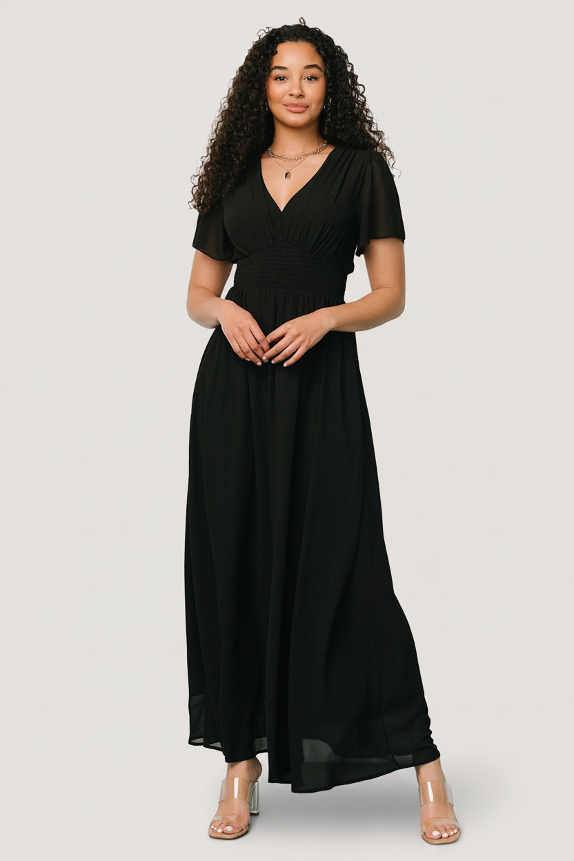 Birdie Maxi Dress | Baltic Born Black