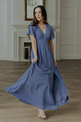 Ramona Maxi Dress | Baltic Born Whisper Blue