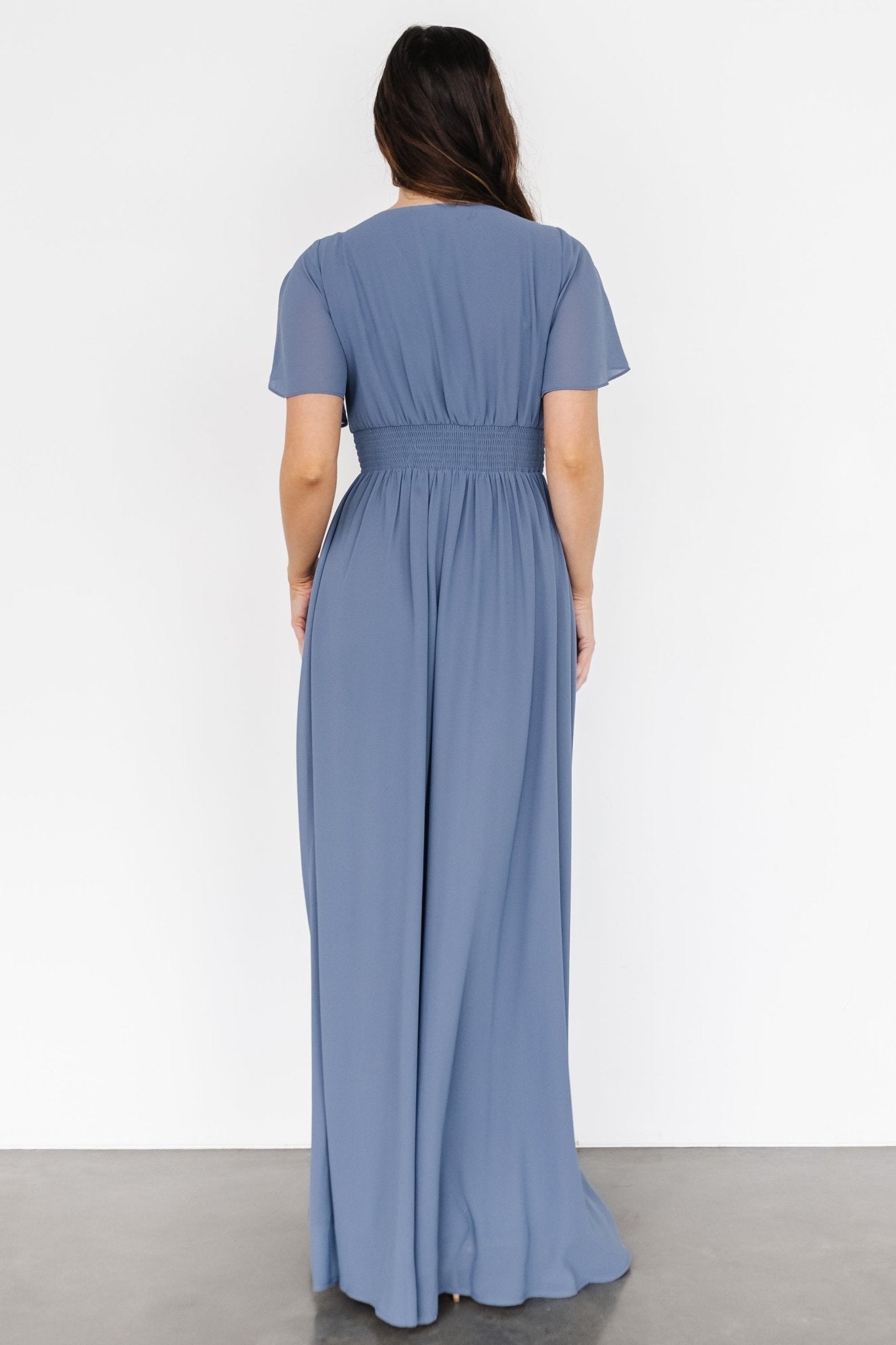 Ramona Maxi Dress | Baltic Born Whisper Blue