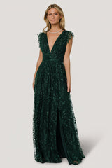 Arlene Shimmer Gown | Baltic Born Emerald