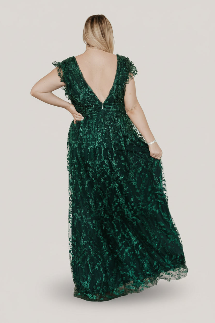 Arlene Shimmer Gown | Baltic Born Emerald