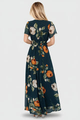 Birdie Maxi Dress | Baltic Born Deep Topaz Floral