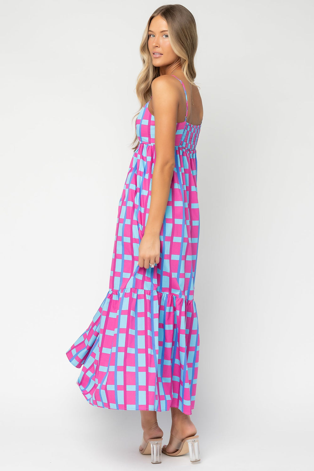 Rita Maxi Dress | Baltic Born Pink + Blue