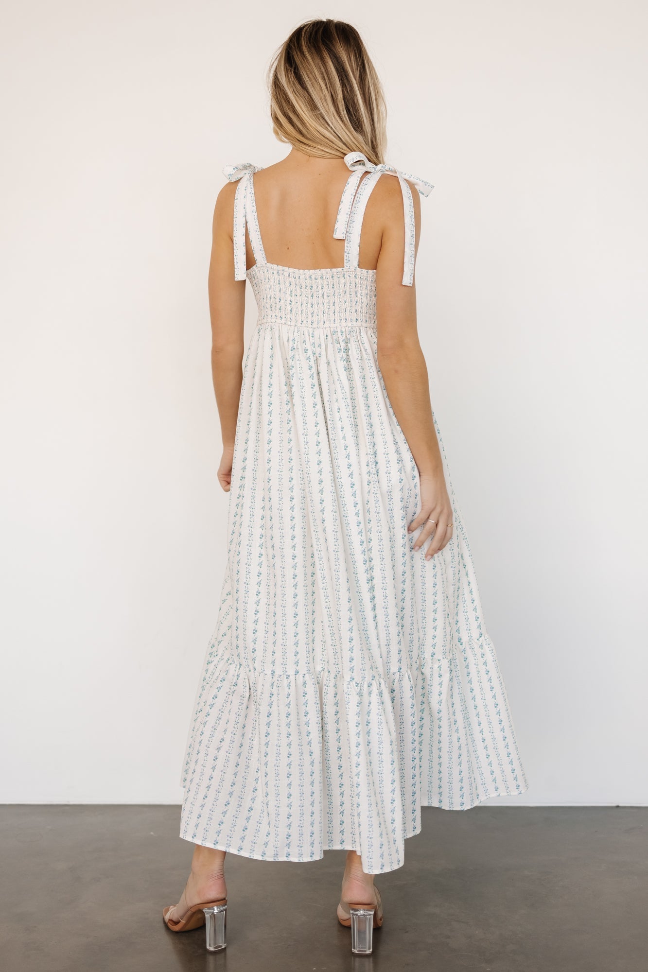 Kennie Maxi Dress | Baltic Born Cream Multi Floral