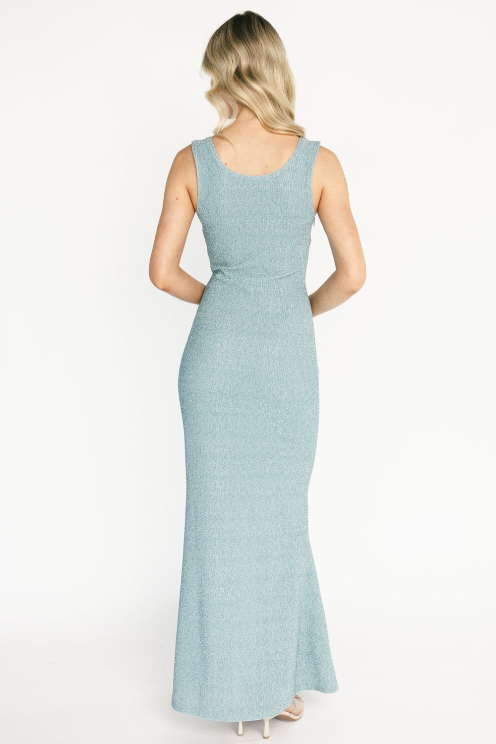 Desi Shimmer Gown | Baltic Born Light Blue