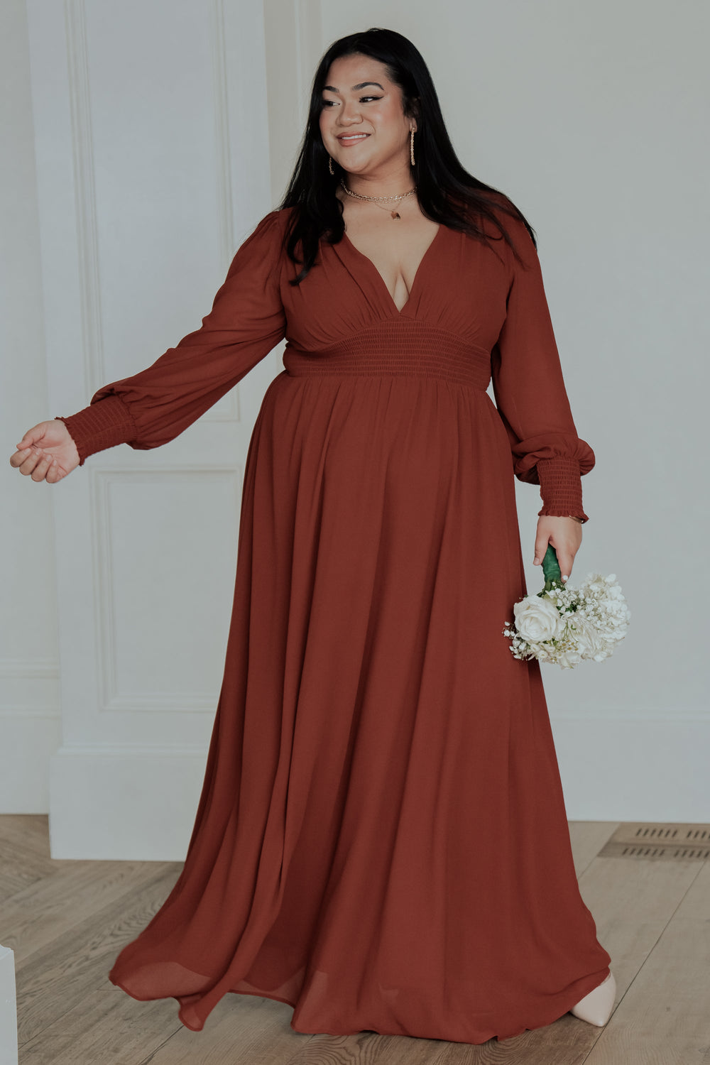 Olivia Maxi Dress | Baltic Born Cinnamon