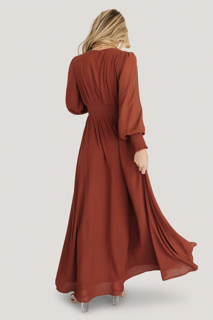 Olivia Maxi Dress | Baltic Born Cinnamon