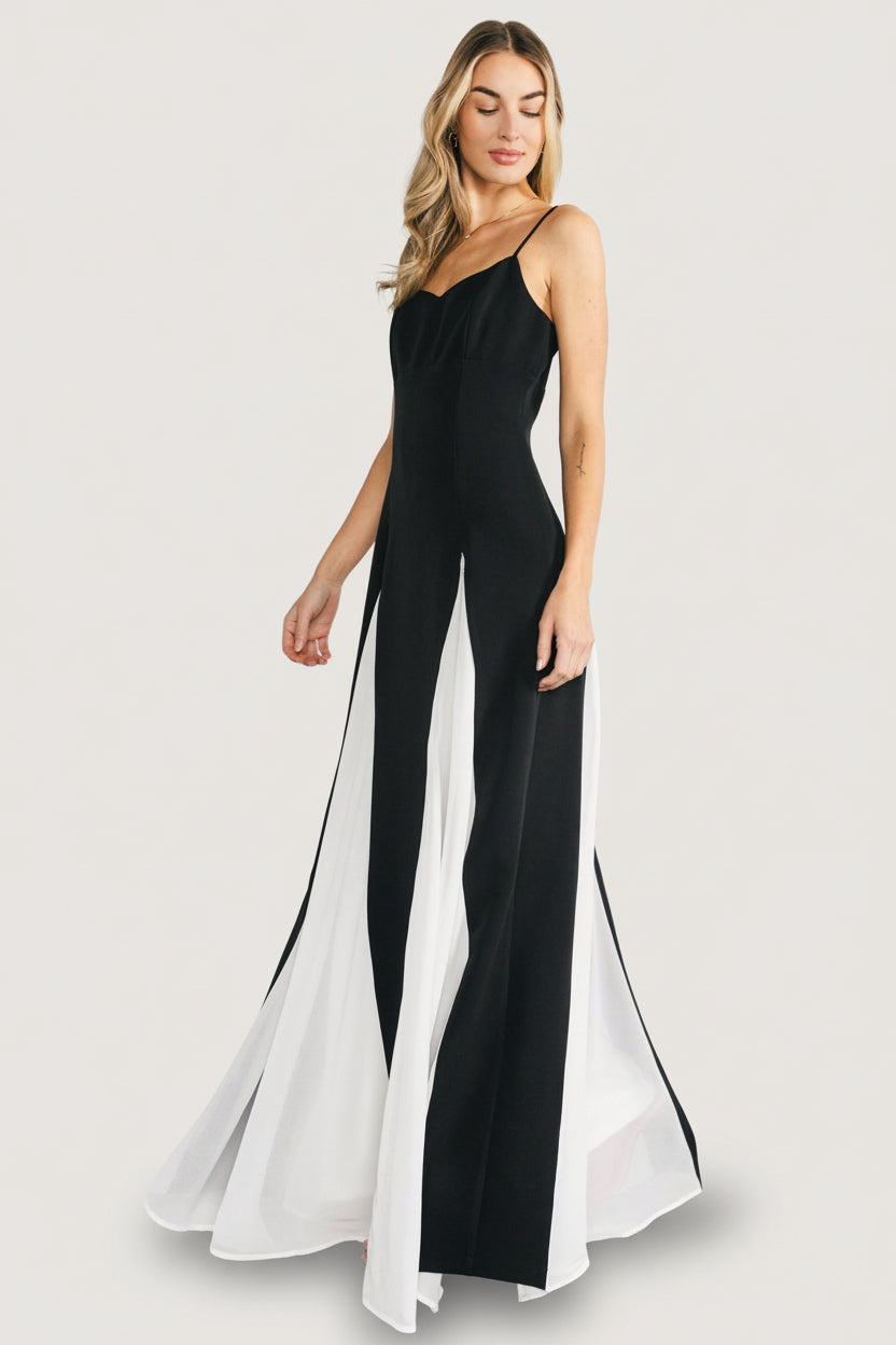 Adela Maxi Dress | Baltic Born Black + White