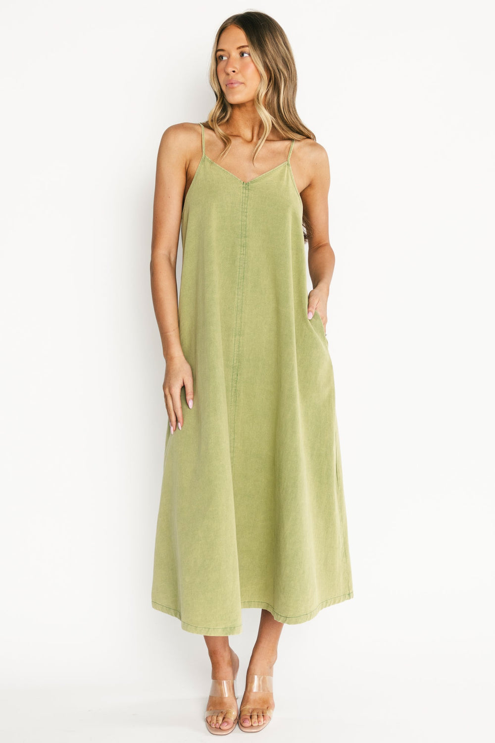 Marcia Maxi Dress | Baltic Born Green