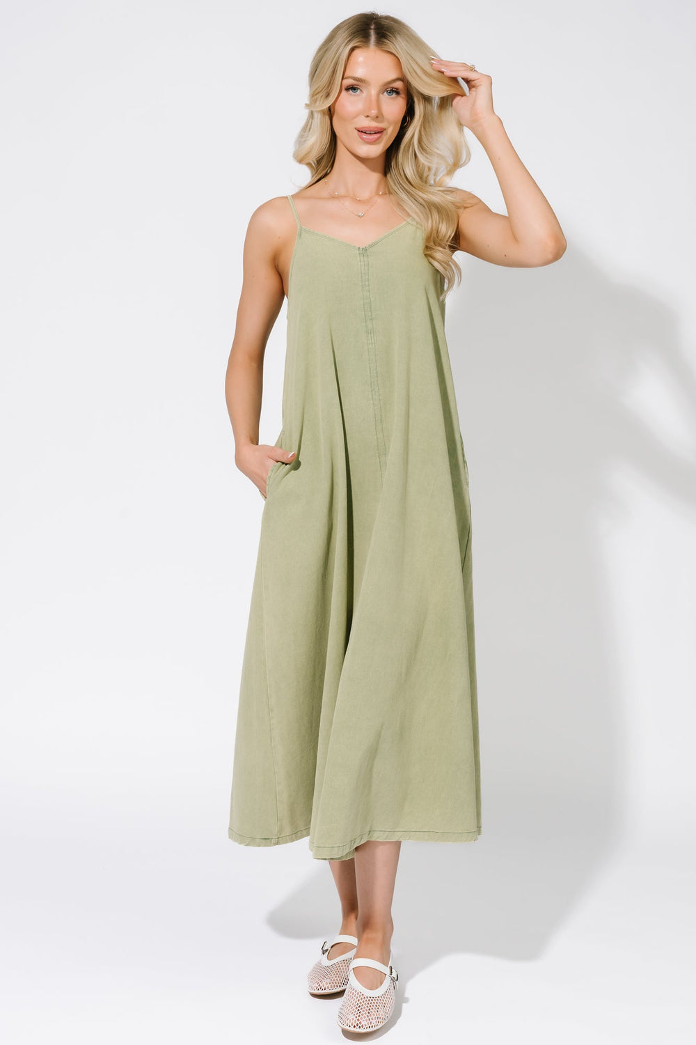 Marcia Maxi Dress | Baltic Born Green