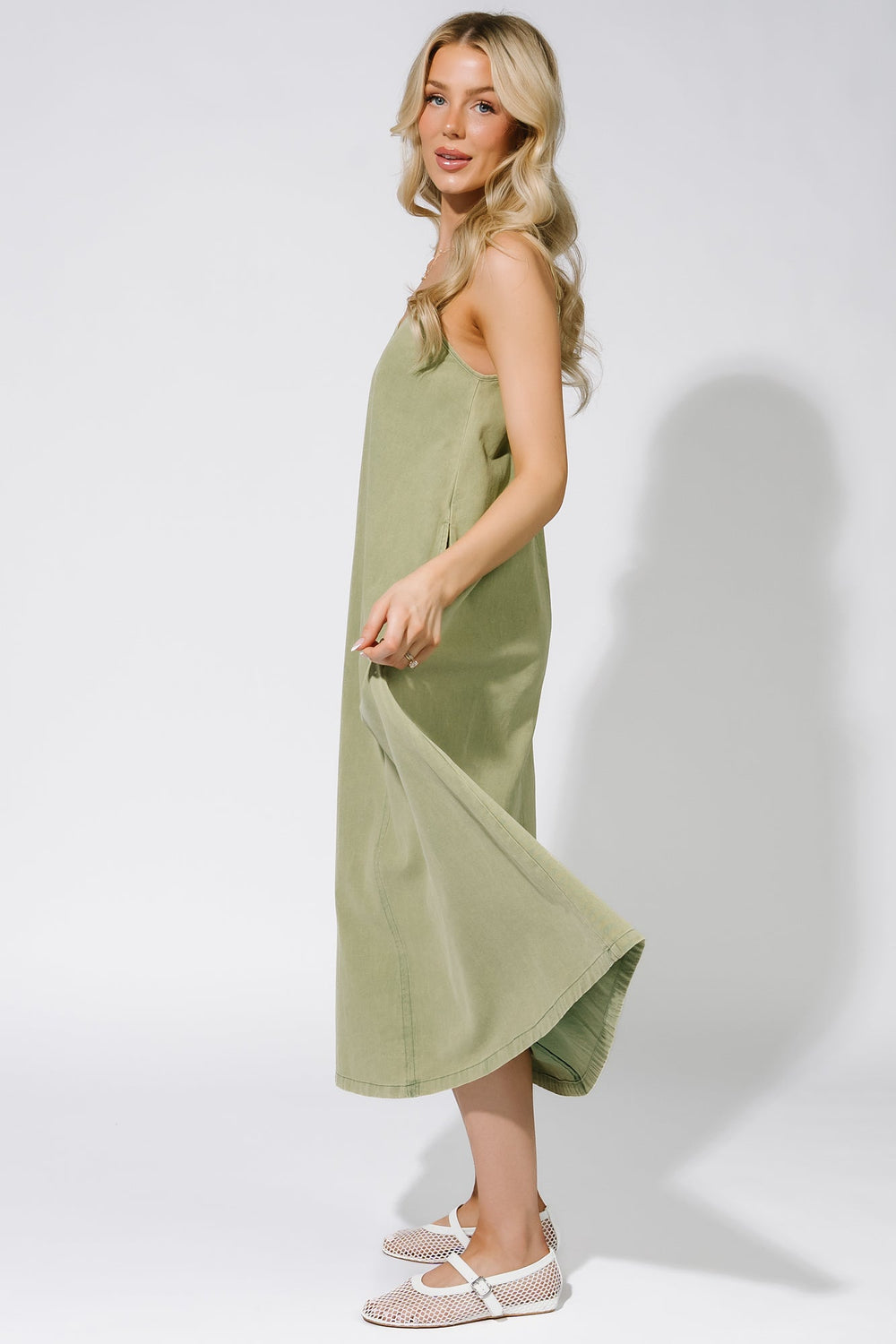 Marcia Maxi Dress | Baltic Born Green
