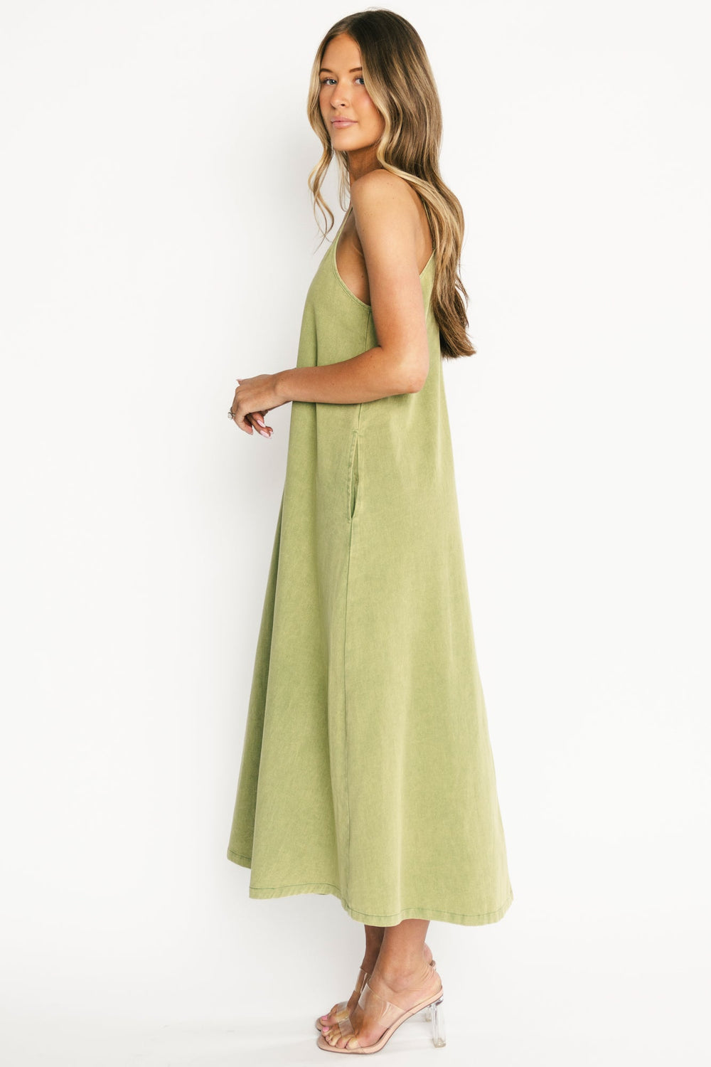 Marcia Maxi Dress | Baltic Born Green