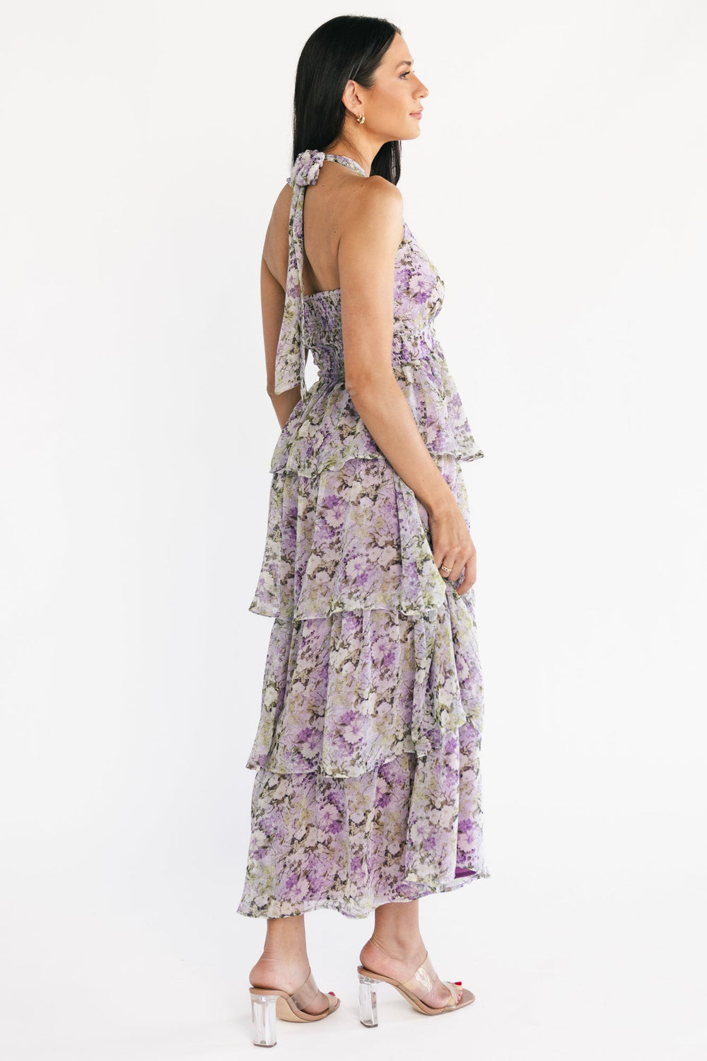 Louanne Halter Dress | Baltic Born Lavender Floral