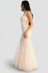 Fleurette Bridal Gown | Baltic Born Beige + Ivory
