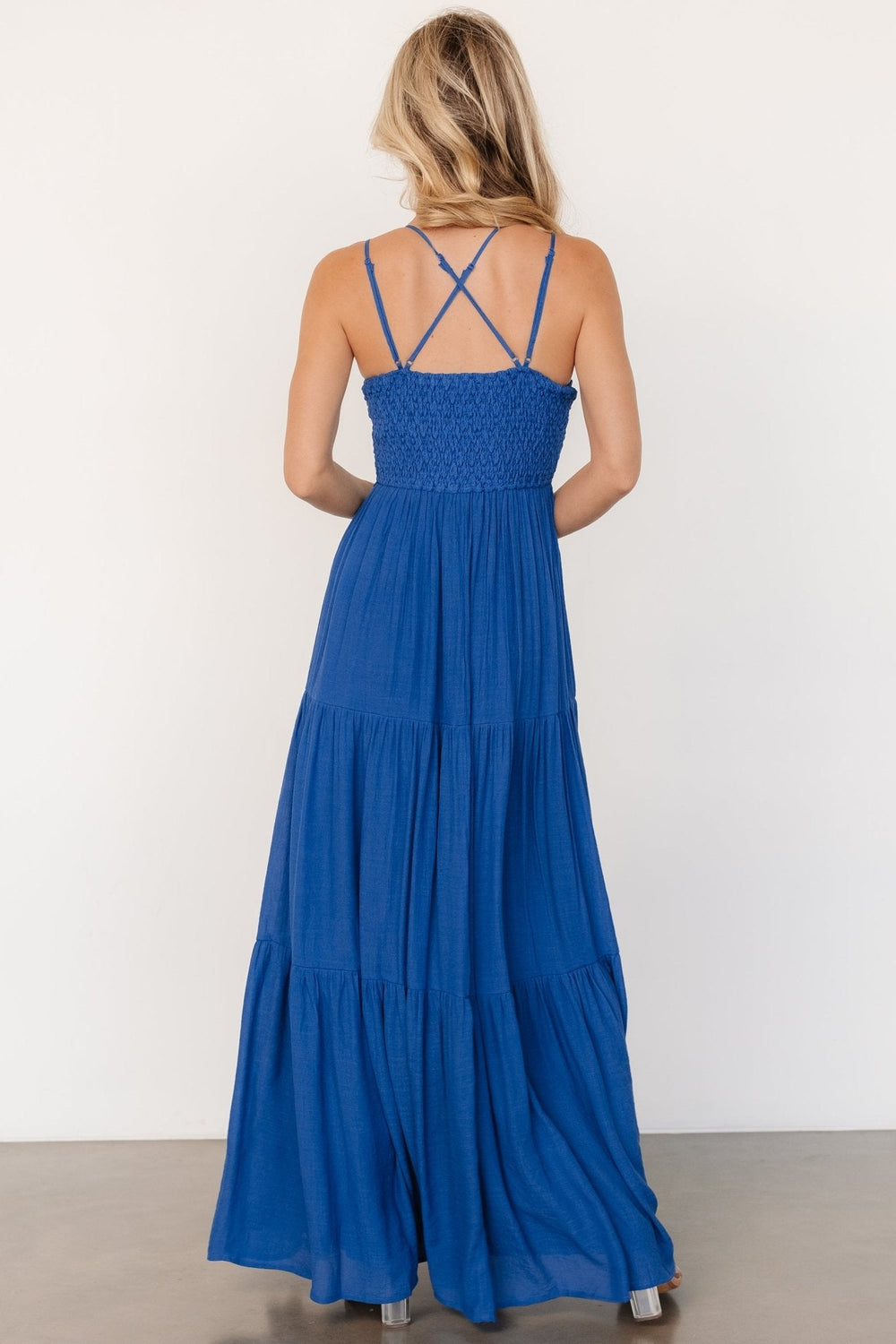 Summerlin Lace Top Maxi Dress | Baltic Born Blue