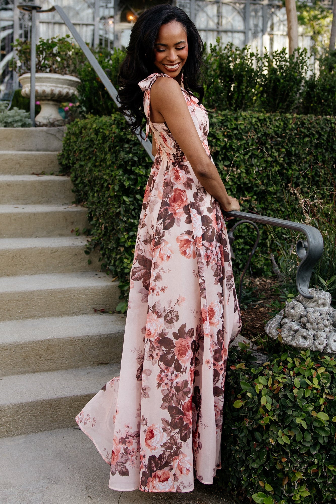 Macey Maxi Dress | Baltic Born Blush Floral