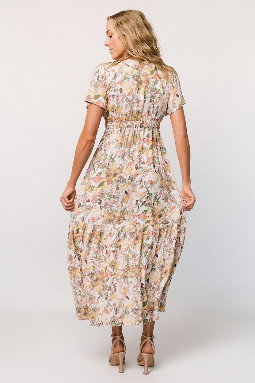 Cassie Short Sleeve Dress | Baltic Born Multi Floral