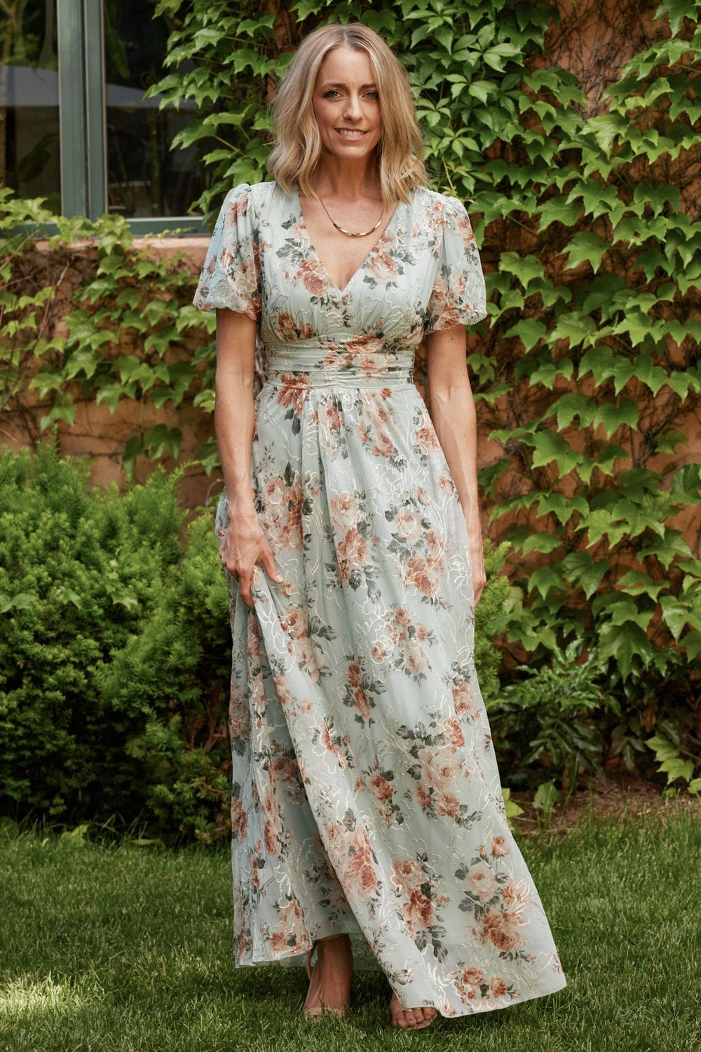 Ardley Maxi Dress | Baltic Born Sage Floral