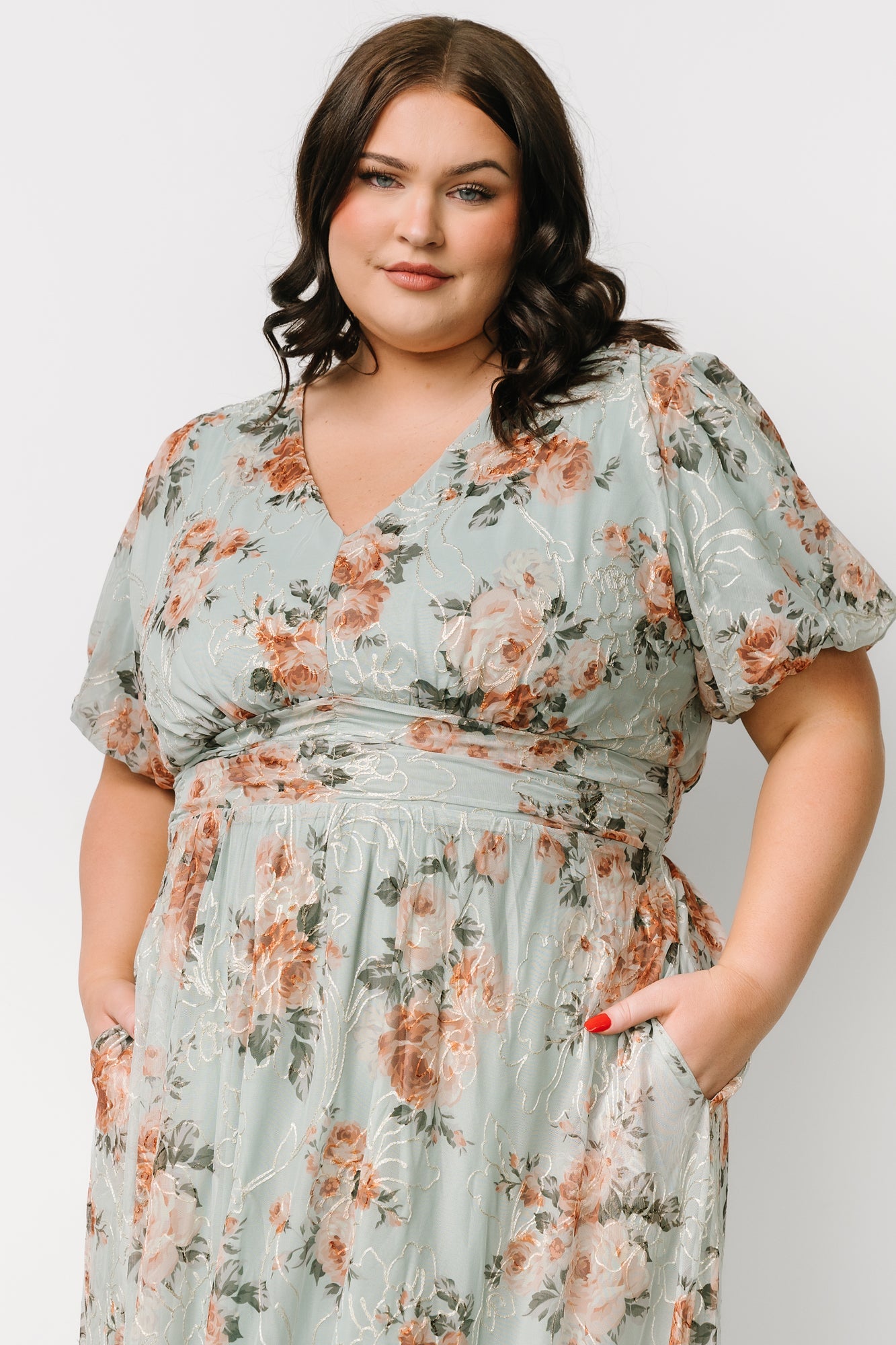 Ardley Maxi Dress | Baltic Born Sage Floral