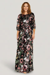 Destiny Sequin Maxi Dress | Baltic Born Black Multi