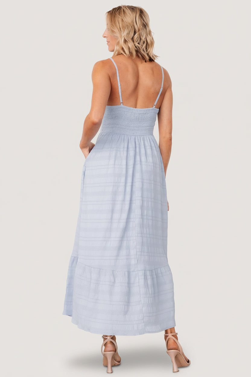 Mikayla Textured Tank Dress | Baltic Born Light Blue