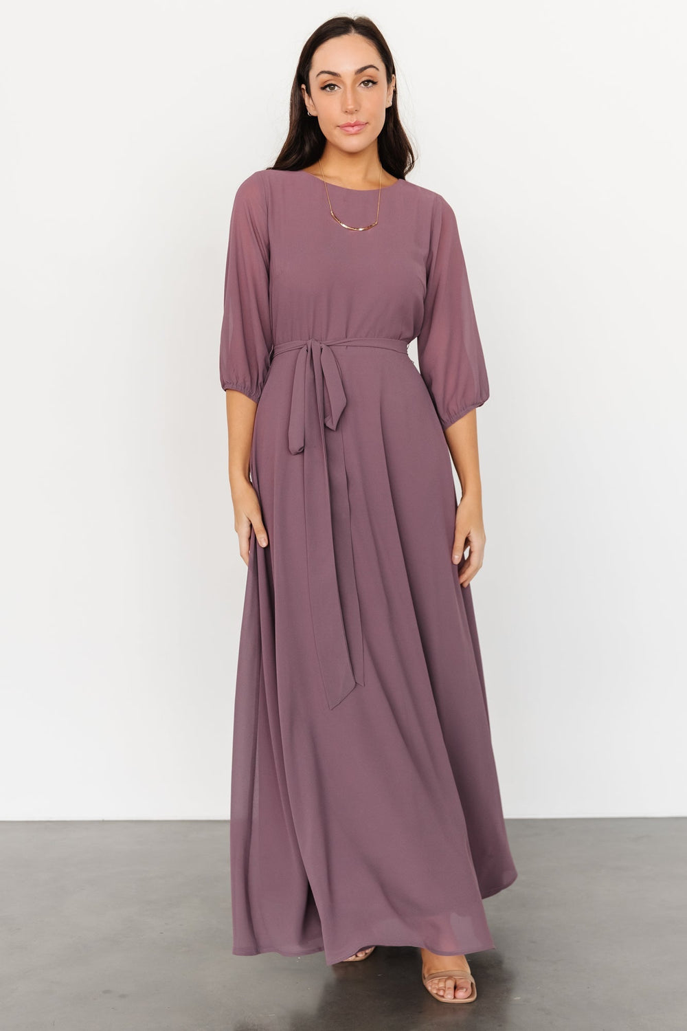 Rebecca Maxi Dress | Baltic Born Vintage Plum