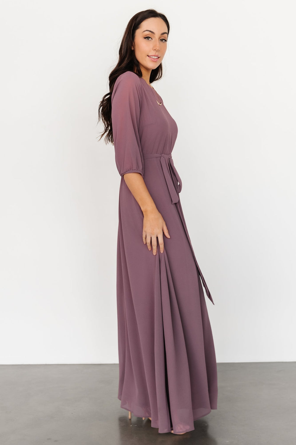 Rebecca Maxi Dress | Baltic Born Vintage Plum