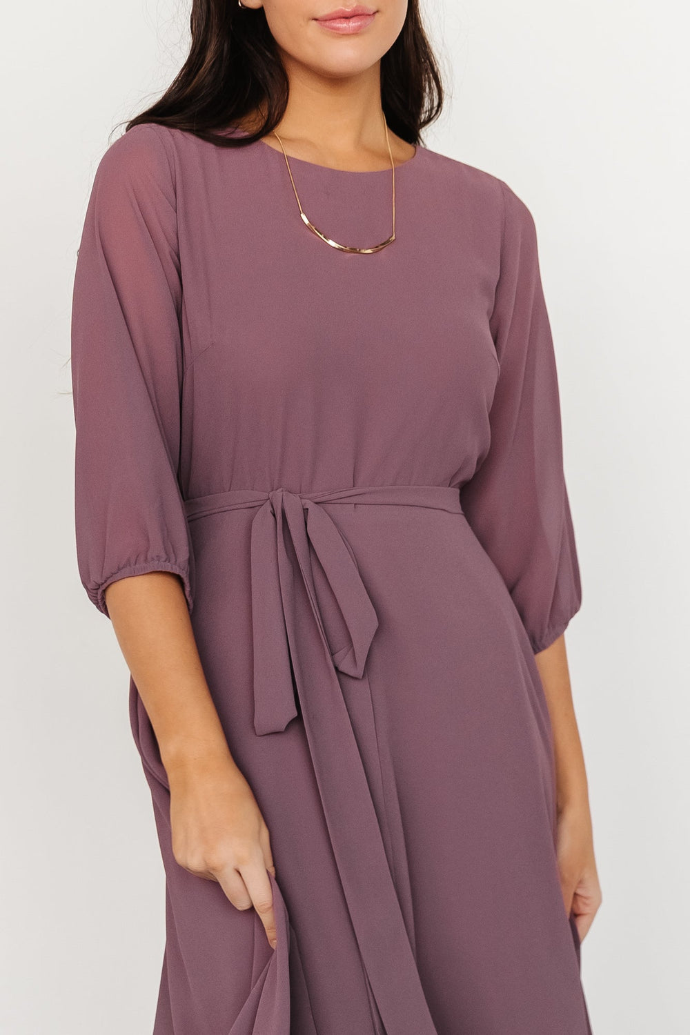 Rebecca Maxi Dress | Baltic Born Vintage Plum
