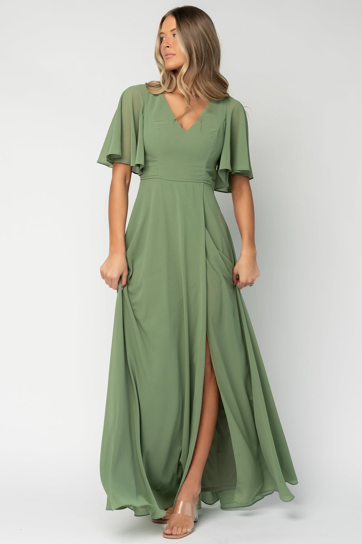 Valetta Maxi Dress | Baltic Born Olive