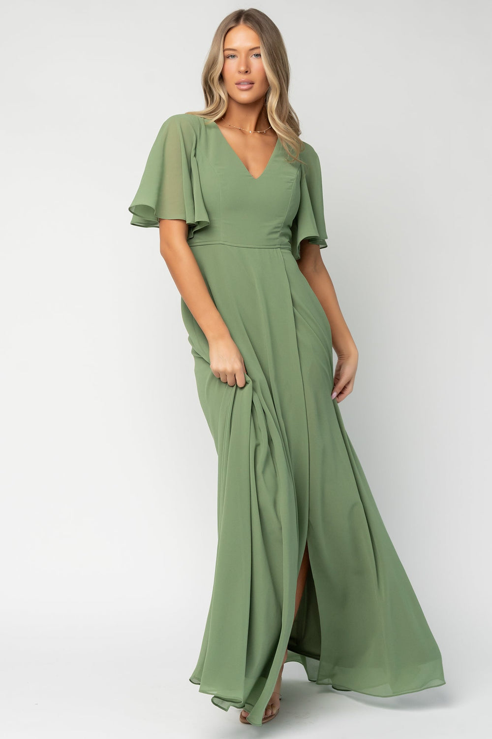 Valetta Maxi Dress | Baltic Born Olive