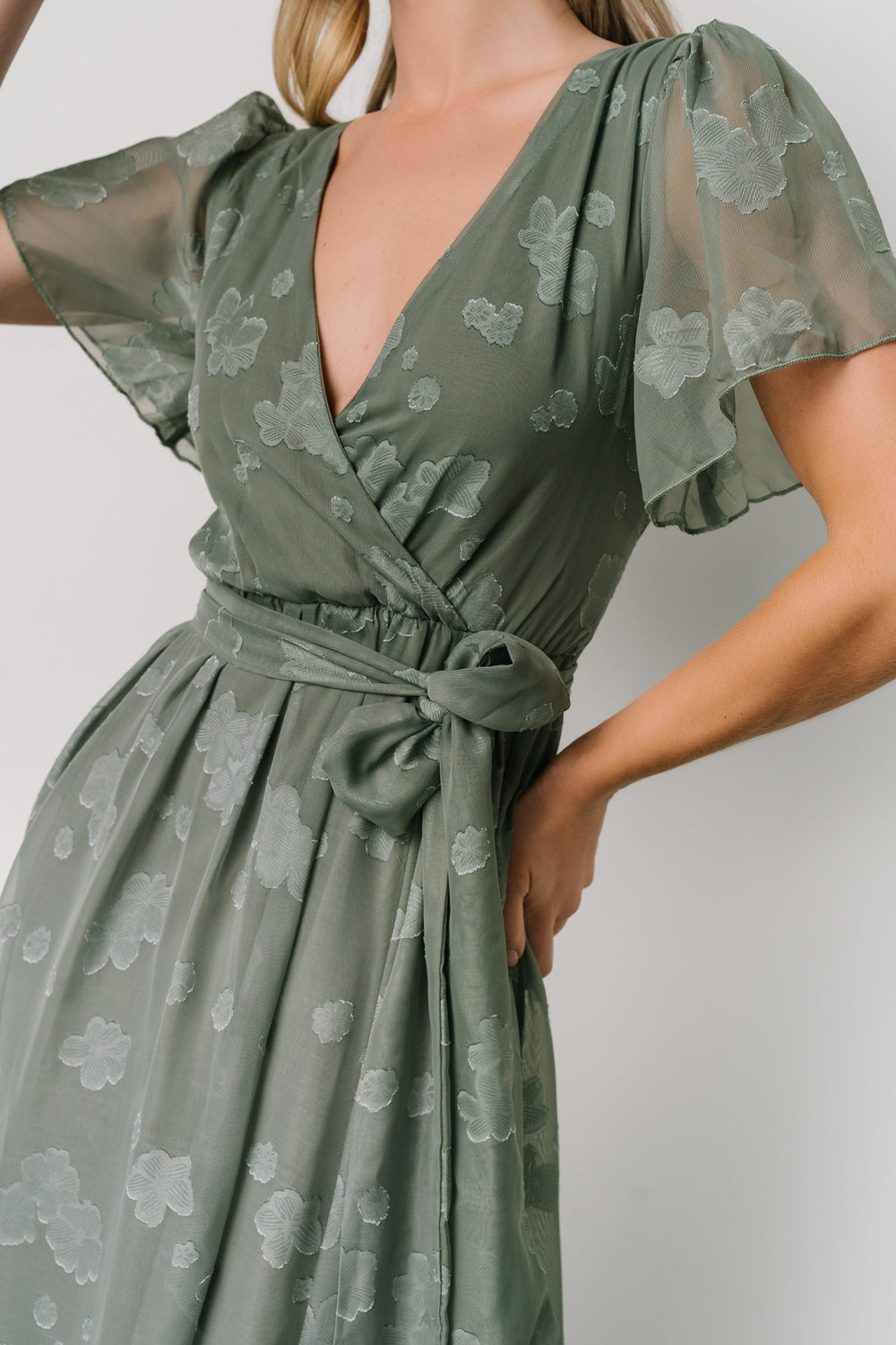 Faye Maxi Dress | Baltic Born Eucalyptus