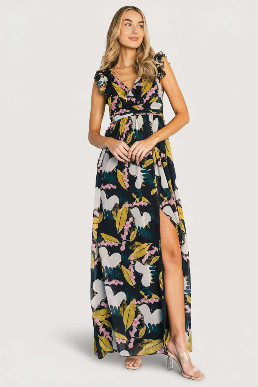 Esperanza Maxi Dress | Baltic Born Black Multi