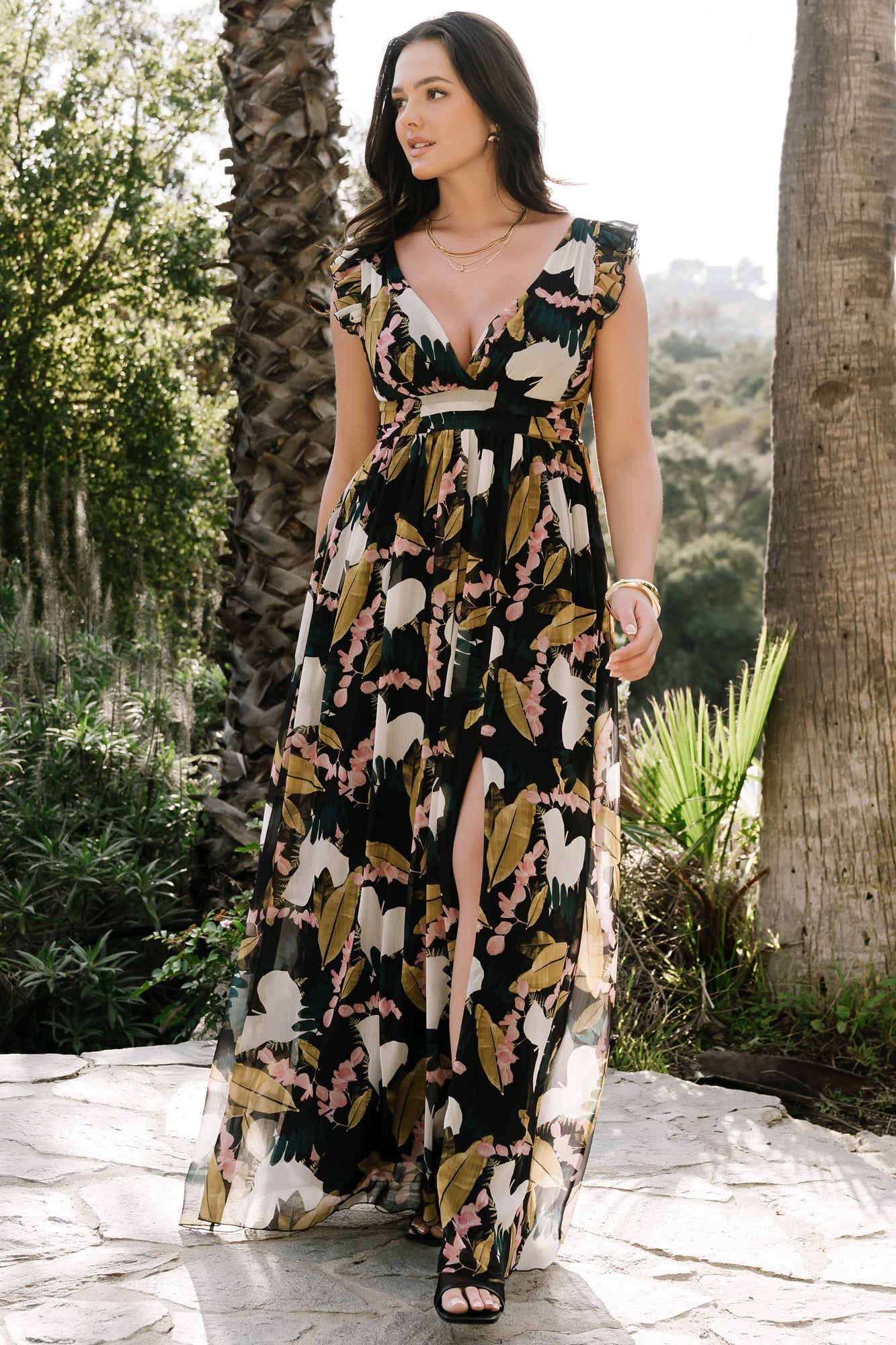 Esperanza Maxi Dress | Baltic Born Black Multi