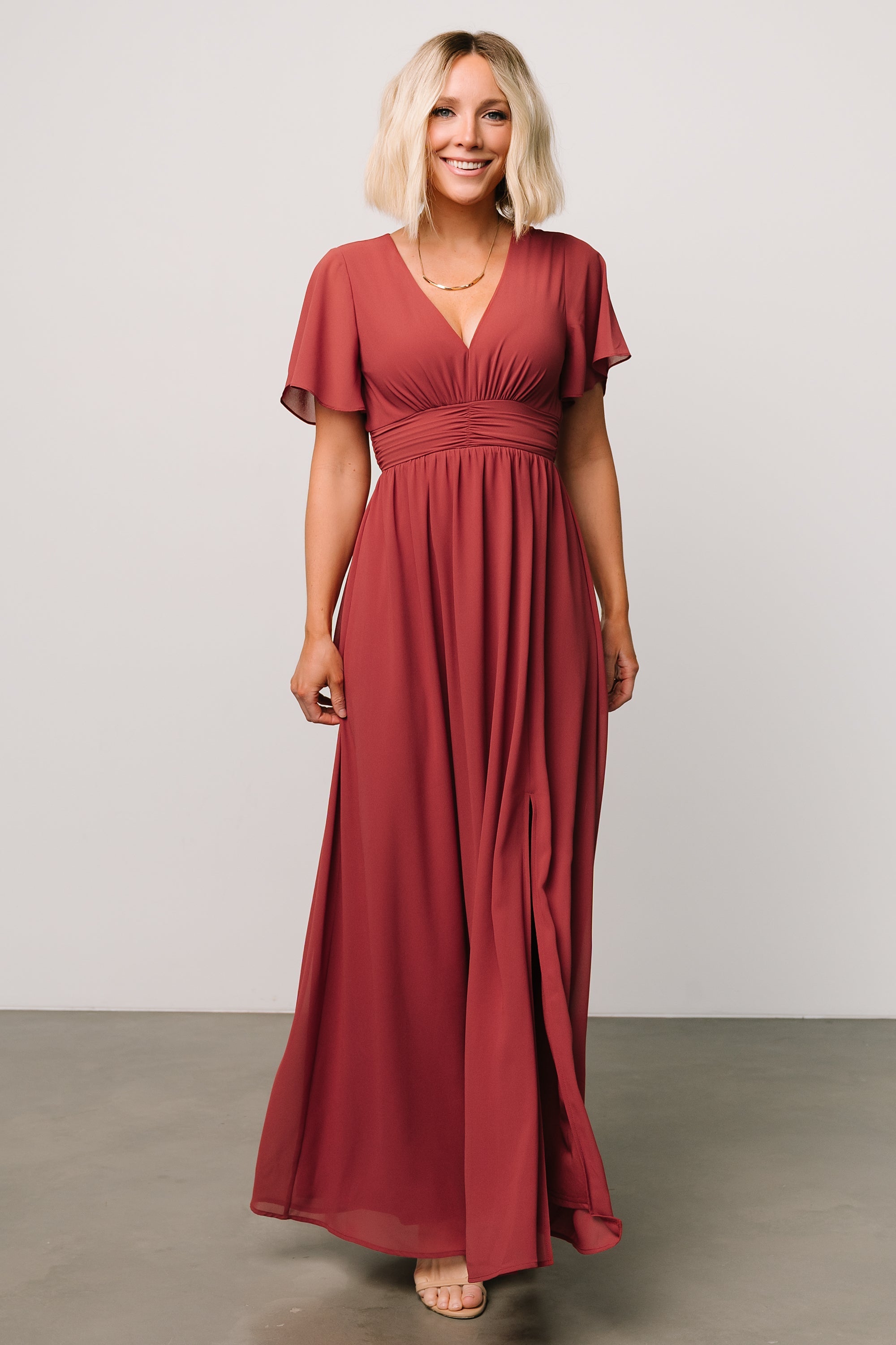 Ramona Maxi Dress | Baltic Born Terracotta