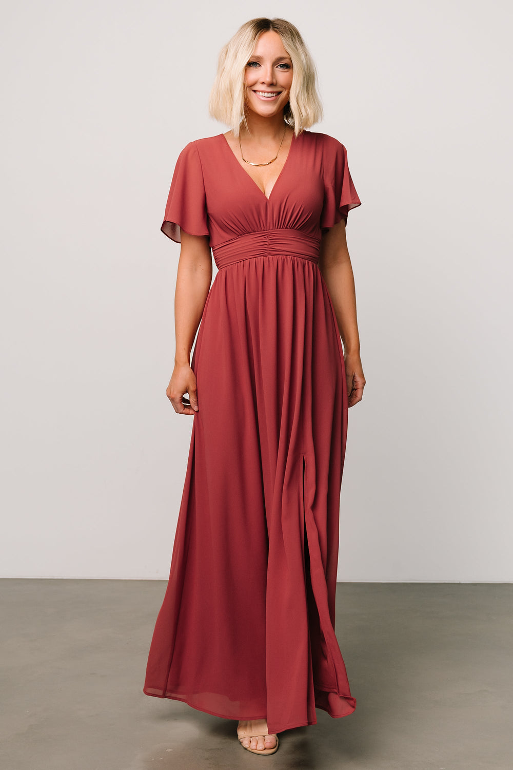 Ramona Maxi Dress | Baltic Born Terracotta