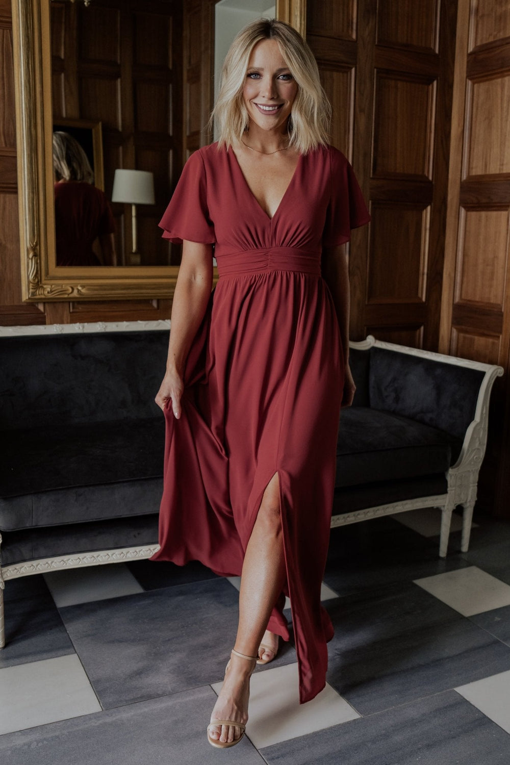 Ramona Maxi Dress | Baltic Born Terracotta