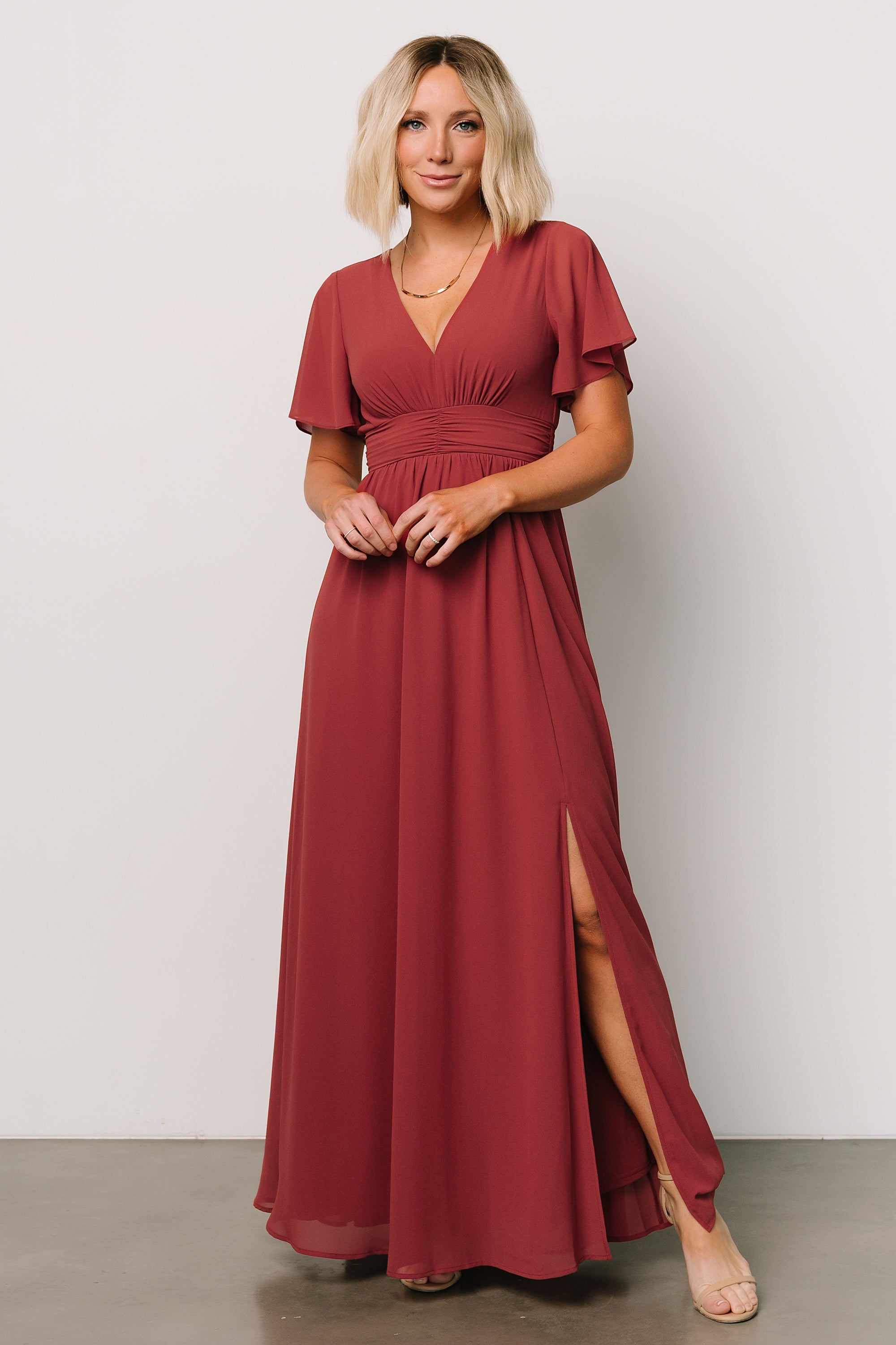 Ramona Maxi Dress | Baltic Born Terracotta