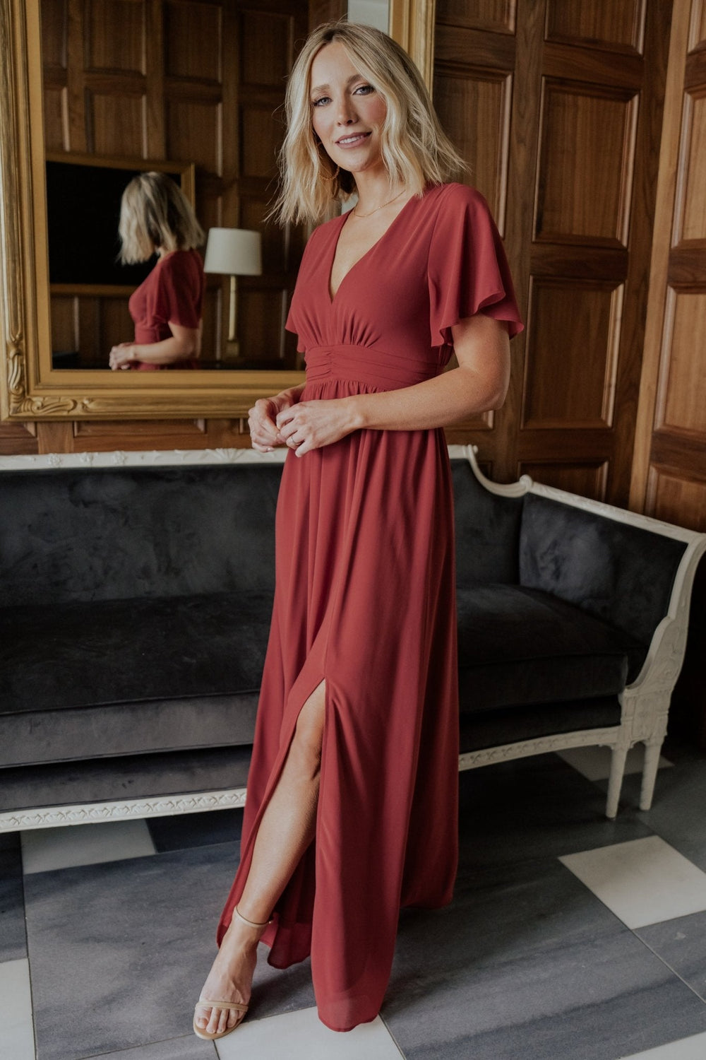 Ramona Maxi Dress | Baltic Born Terracotta