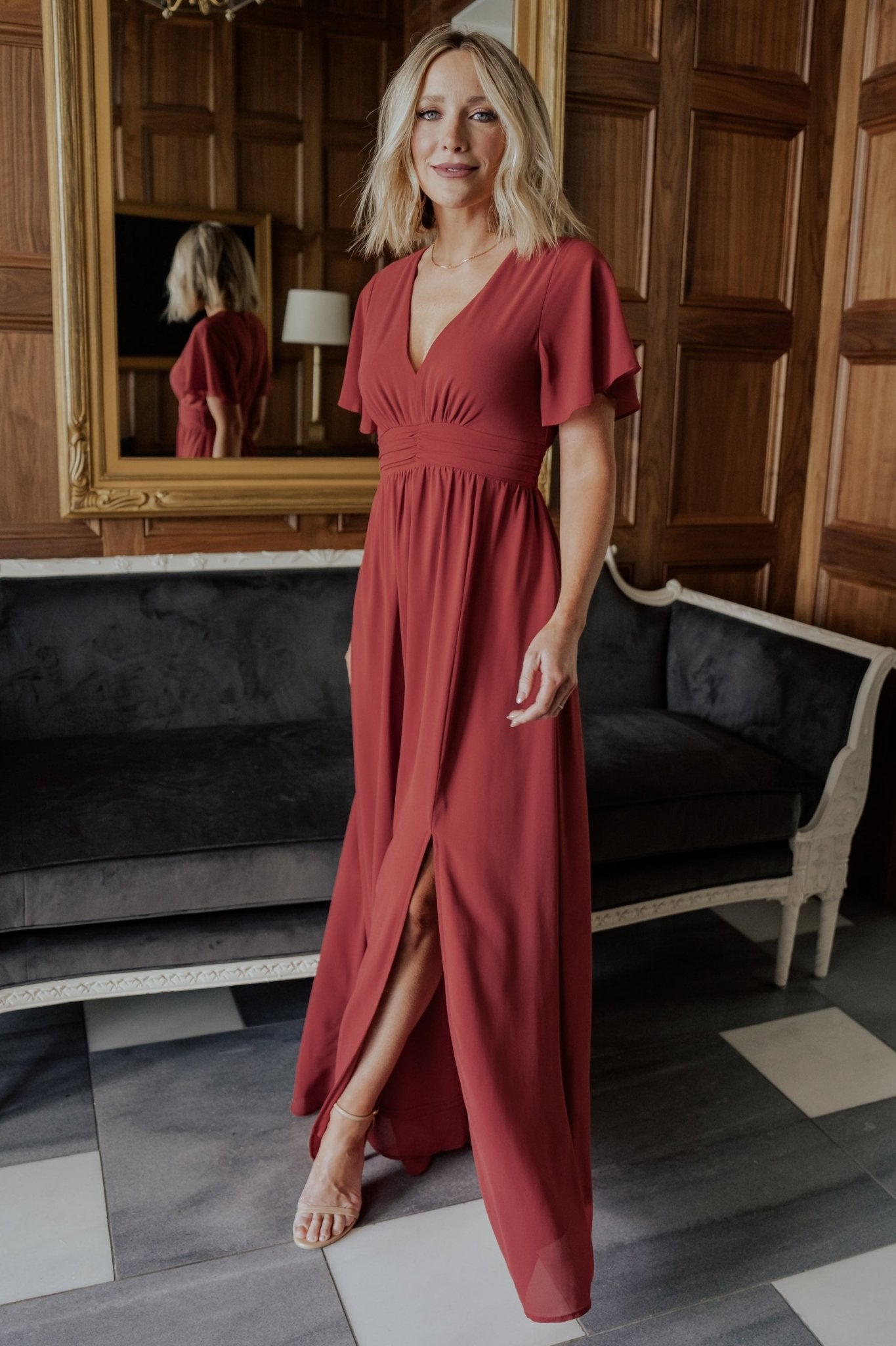 Ramona Maxi Dress | Baltic Born Terracotta