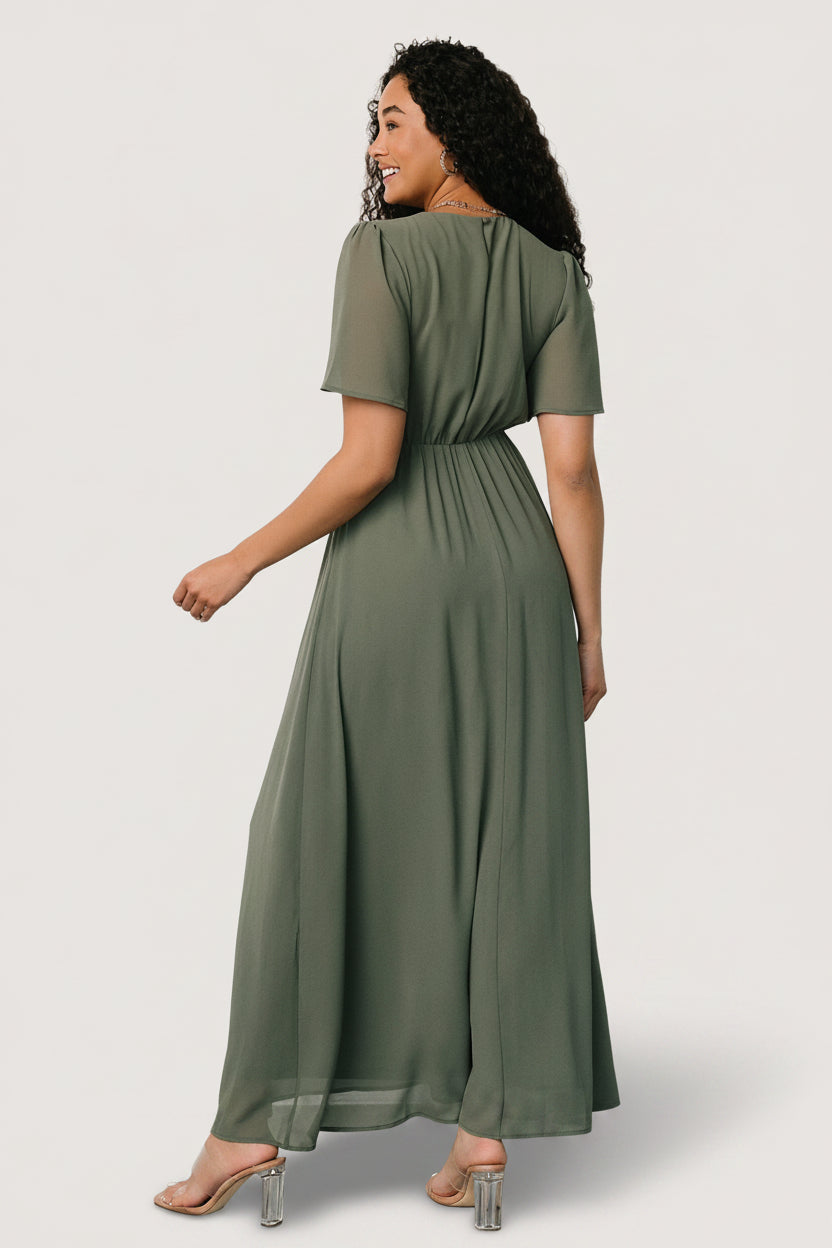Esti Maxi Dress | Baltic Born Dark Sage