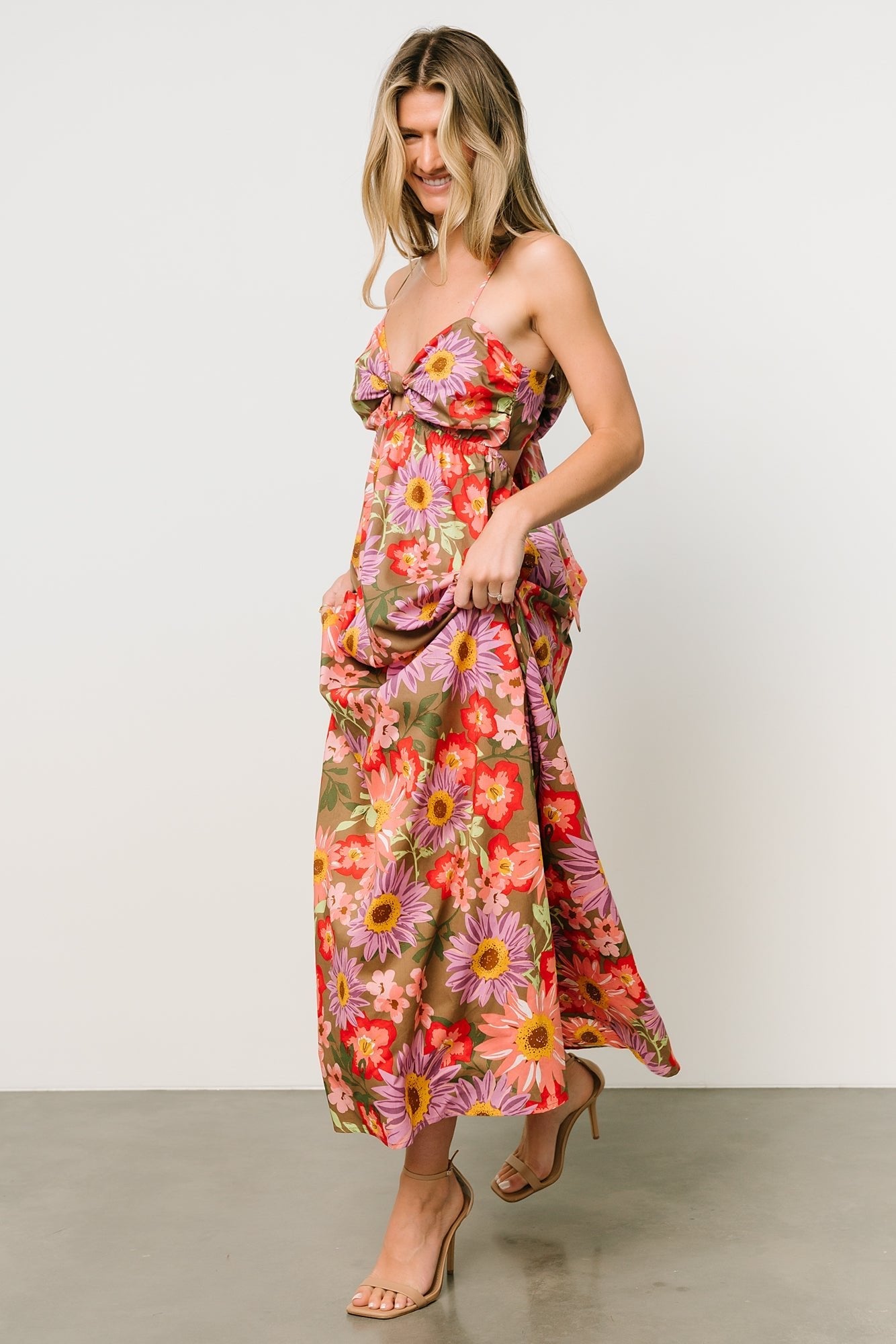 Rosalee Maxi Dress | Baltic Born Flower Multi