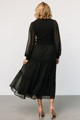 Remi Ribbed Maxi Dress | Baltic Born Black