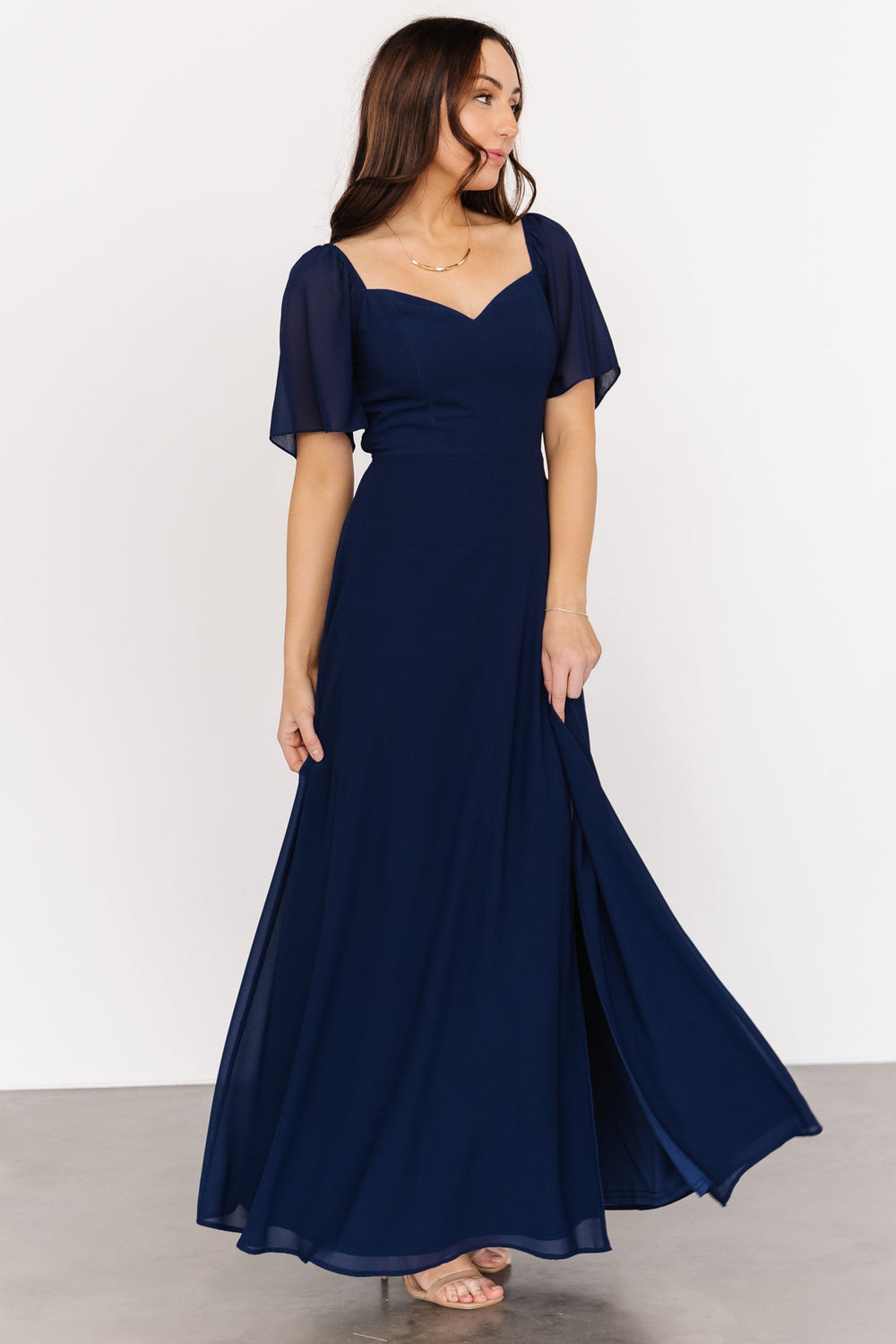 Sierra Sweetheart Maxi Dress | Baltic Born Navy