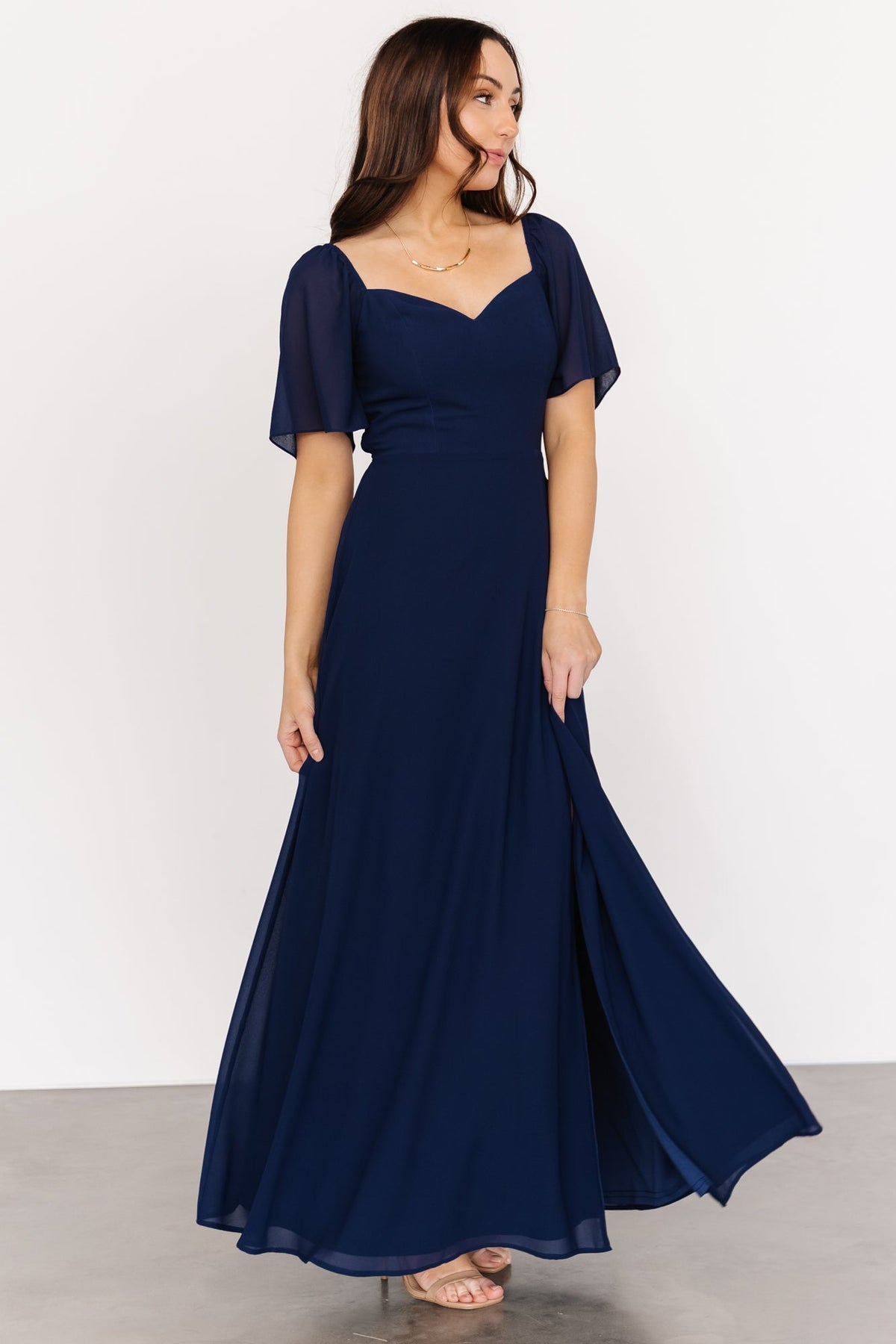 Sierra Sweetheart Maxi Dress | Baltic Born Navy