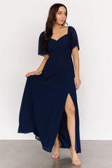 Sierra Sweetheart Maxi Dress | Baltic Born Navy